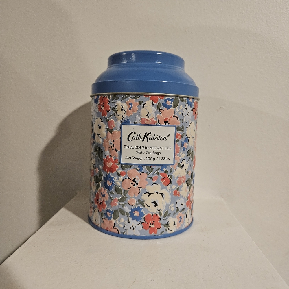 Cath Kidston Mews Ditsy Floral Tea Tin WITH TEA